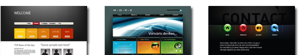 Moderne Internetseiten von innkonzept Modernes Webdesign von innkonzept